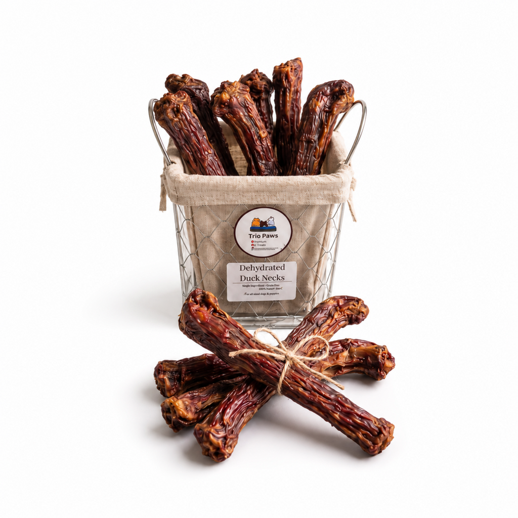 Dehydrated Duck Neck Chew For Dog (85g/170g) | Natural Dog Treats