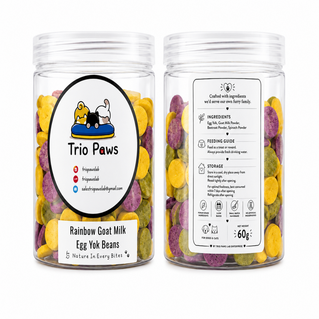 Rainbow Wellness Bites (60g) | Goat Milk Pet Treats