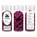 Salmon Pawffle Bites (80g) | Salmon & Purple Sweet Potato Treats for Dogs & Cats